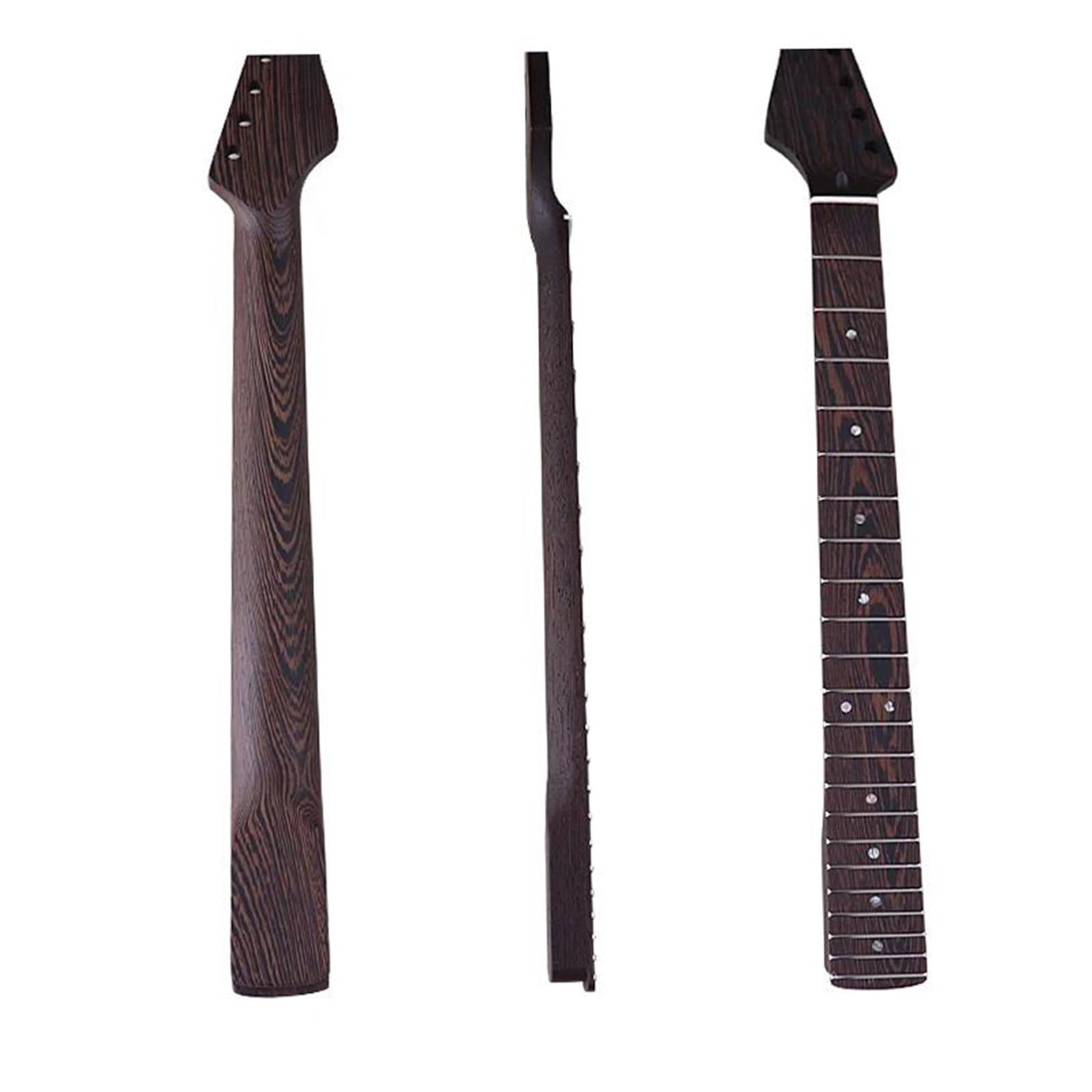 Professionale Manico Della Chitarra Chitarra Elettrica A 6 Corde In Legno Di Wengé Per Mancini Manico A 22 Tasti