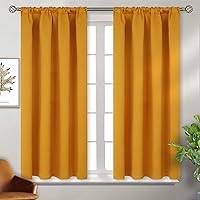 Vista 168 de Cortina opaca BGment con hueco por el que pasa la barra, 2 paneles