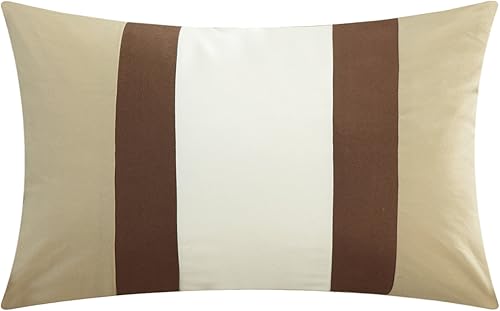 Miniatura 5 de Chic Home Mackenzie Complete juego completo de sábanas, ropa de cama de cuadrados de colores planos, colección cama en una bolsa, panel de vidrio,