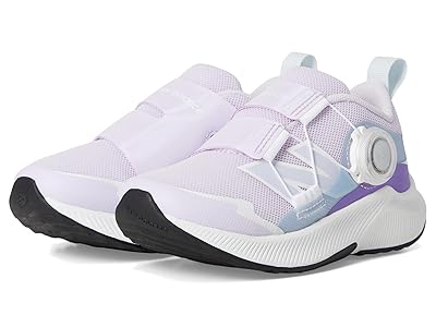 New Balance Kids DynaSoft Reveal v4 BOA(r) (Little Kid) Kids Shoes Milk Violet/Frosted Glass/Violet Crush