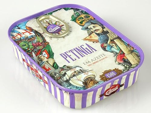 Comur Gourmet de Portugal - Sardinas pequeñas enlatadas en aceite de oliva - 4.93oz  140gr (paquete de 3 latas)