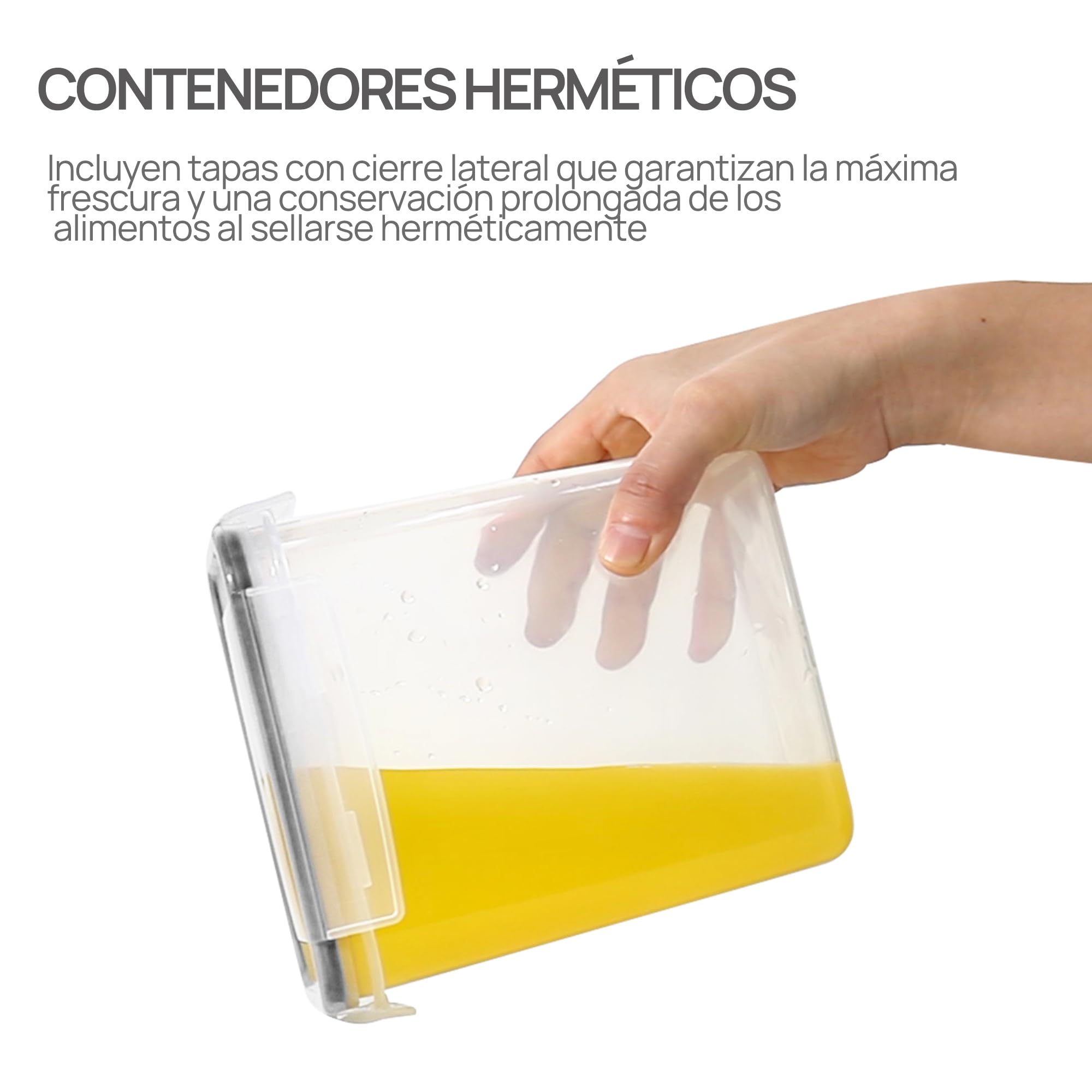 Vtopmart Botes Cocina Almacenaje Juego de 24 Piezas,Recipientes Herméticos para Alimentos con Tapa Sin BPA, Contenitori Pasta di Cereali, Muesli, Farina, Zucchero
