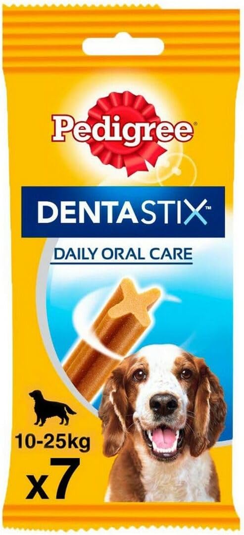 Pedigree Dentastix Medium Dog 7 Stick (Pack of 10)