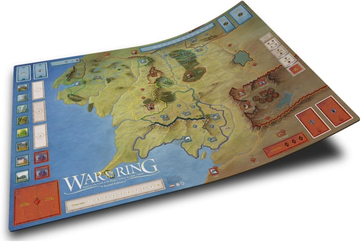 Ares Games WAR of The Ring Boardgame- Deluxe Game MAT