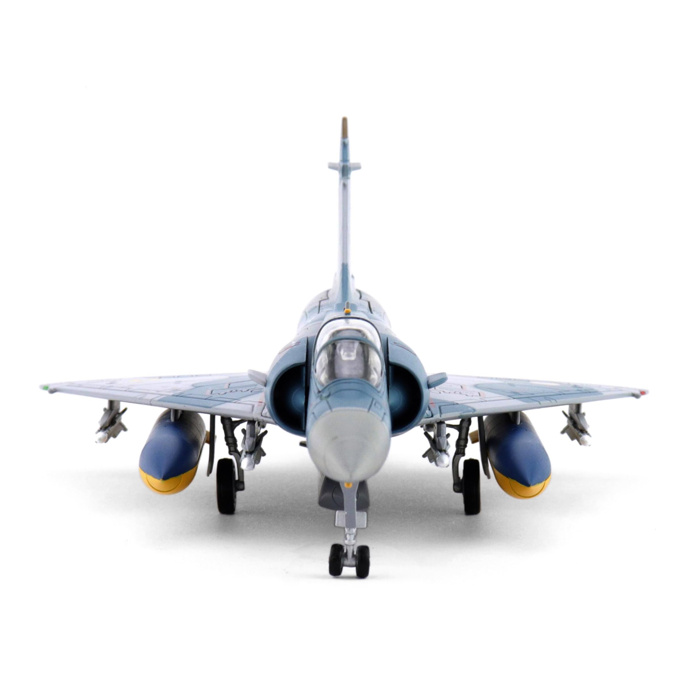 Hobby Master | Replica di aerei militari pressofuso in scala 1:72 | Mirage 2000-5F Ukranian Air Force, 2025 (con missili per cuoio capelluto) | Modello HA1622