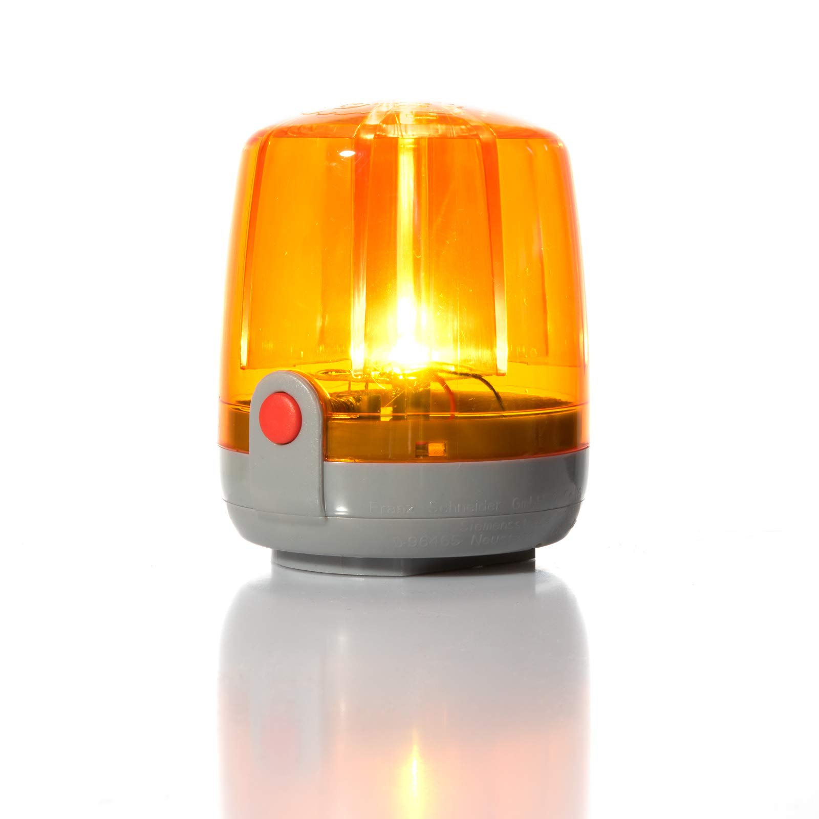 Rolly Toys Rundumleuchte Flashlight (LED Technologie; + Montageplatte; Orange) 409556 & rollySoundwheel Soundlenkrad (für RollyToys Fahrzeuge, mit Traktorgeräusch und Hupfunktion) 409235