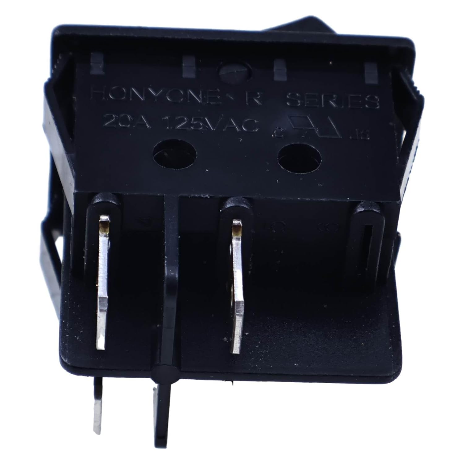 16A 250VAC Rocker Switch 208550 Compatible with Miller Maxstar DPST On-Off Black Panel MTG Electric Welding Welders