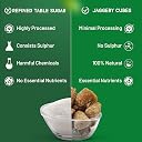 Sweetch Natural Cane Jaggery Cubes 500gm Each Jar Healthy Sugar Substitute, Desi Gud Bites Size Small | Helps in Digestion | Traditional Sweetener | Sugarcane Jaggery, Gur (Pack of 2) gallery image