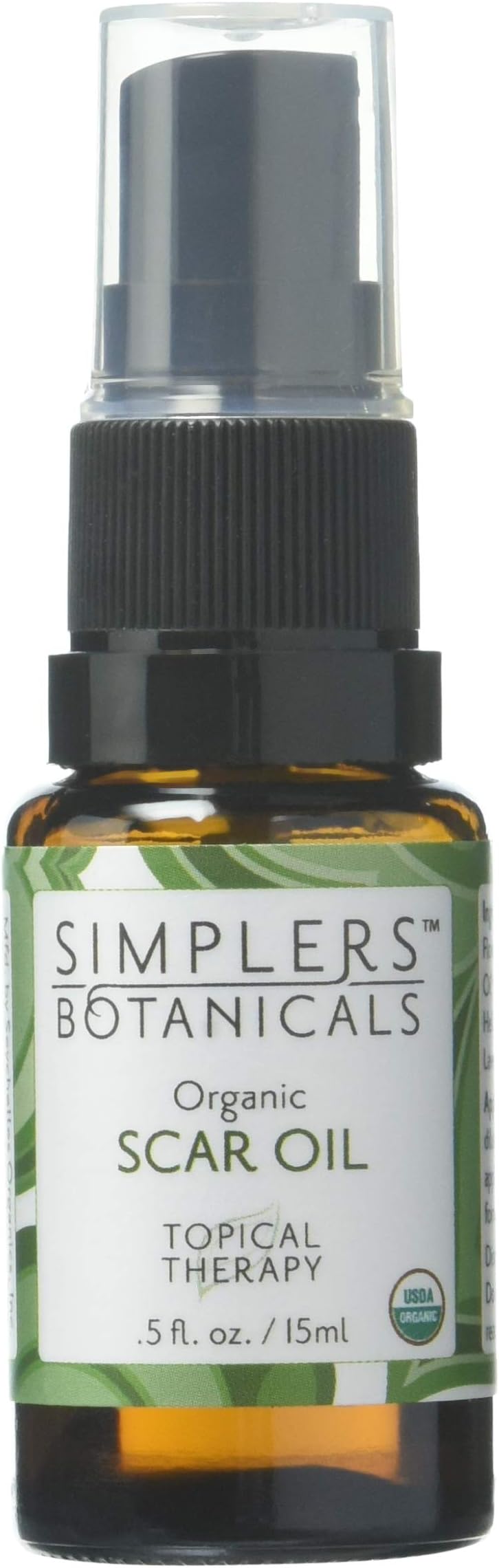 Living Flower Essences Simplers Botanicals Scar Oil, 0.5 Fluid Ounce