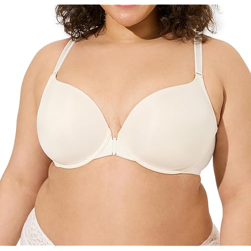 Torrid Women's Plus Size Bra - Perfect T-Shirt Lightly Lined Front-Close Bra