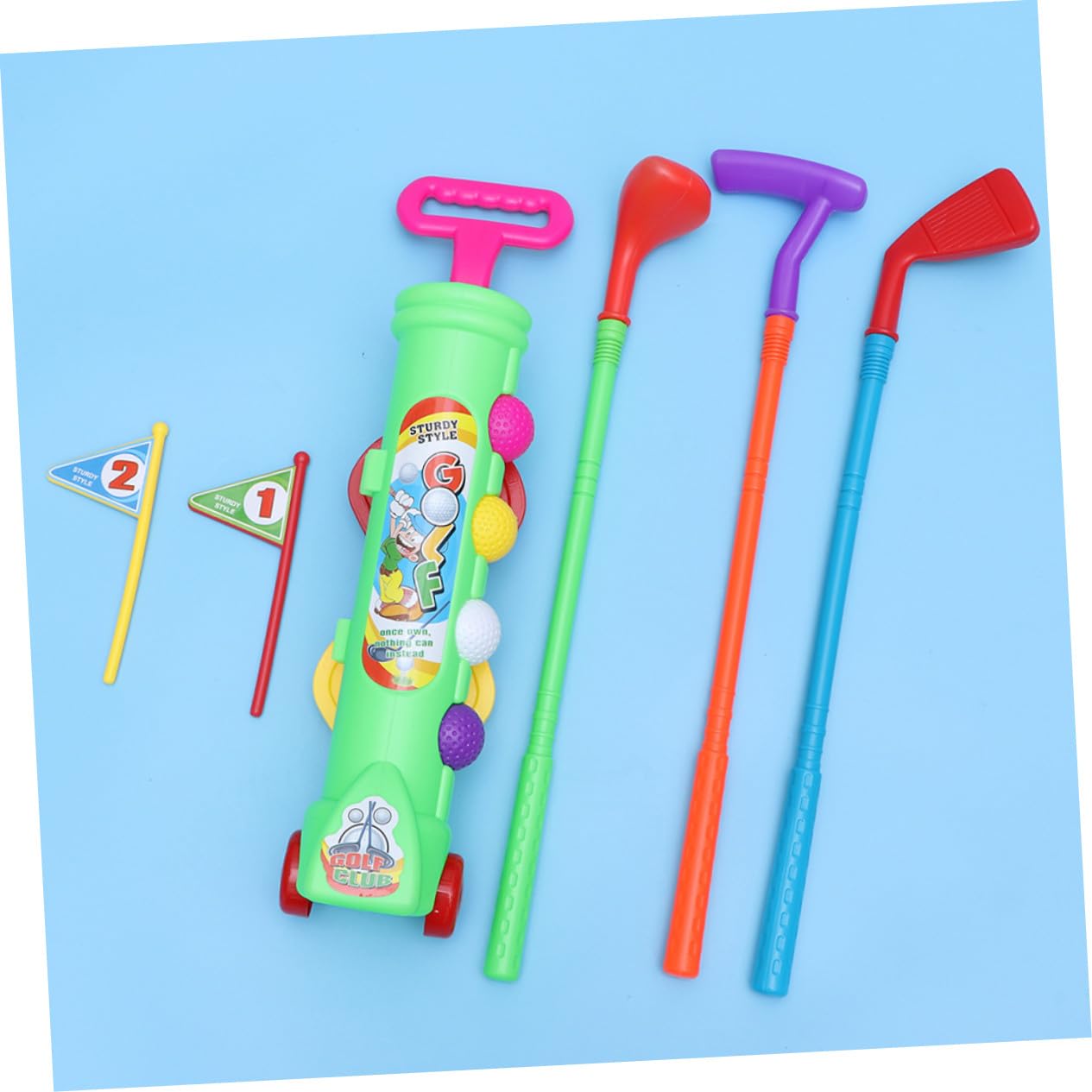 iplusmile 2 set Giochi Plastica Verde Giocattoli Sportivi Indoor Outdoor per Adulti Attività Genitore-figlio per Sviluppo Motorio e Creatività