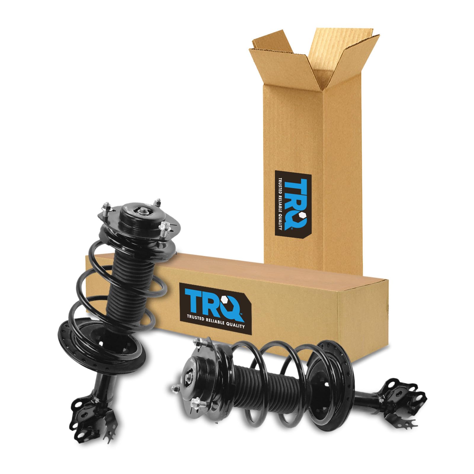 TRQ Front Strut and Spring Assembly Set 2 Piece