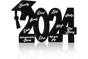 Personalized Class of 2024 Graduation Signature Board