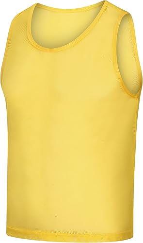 Miniatura 2 de SPTEHW Scrimmage - Chalecos de entrenamiento de equipo para niños, jóvenes y adultos, fútbol, baloncesto (paquete de 12)