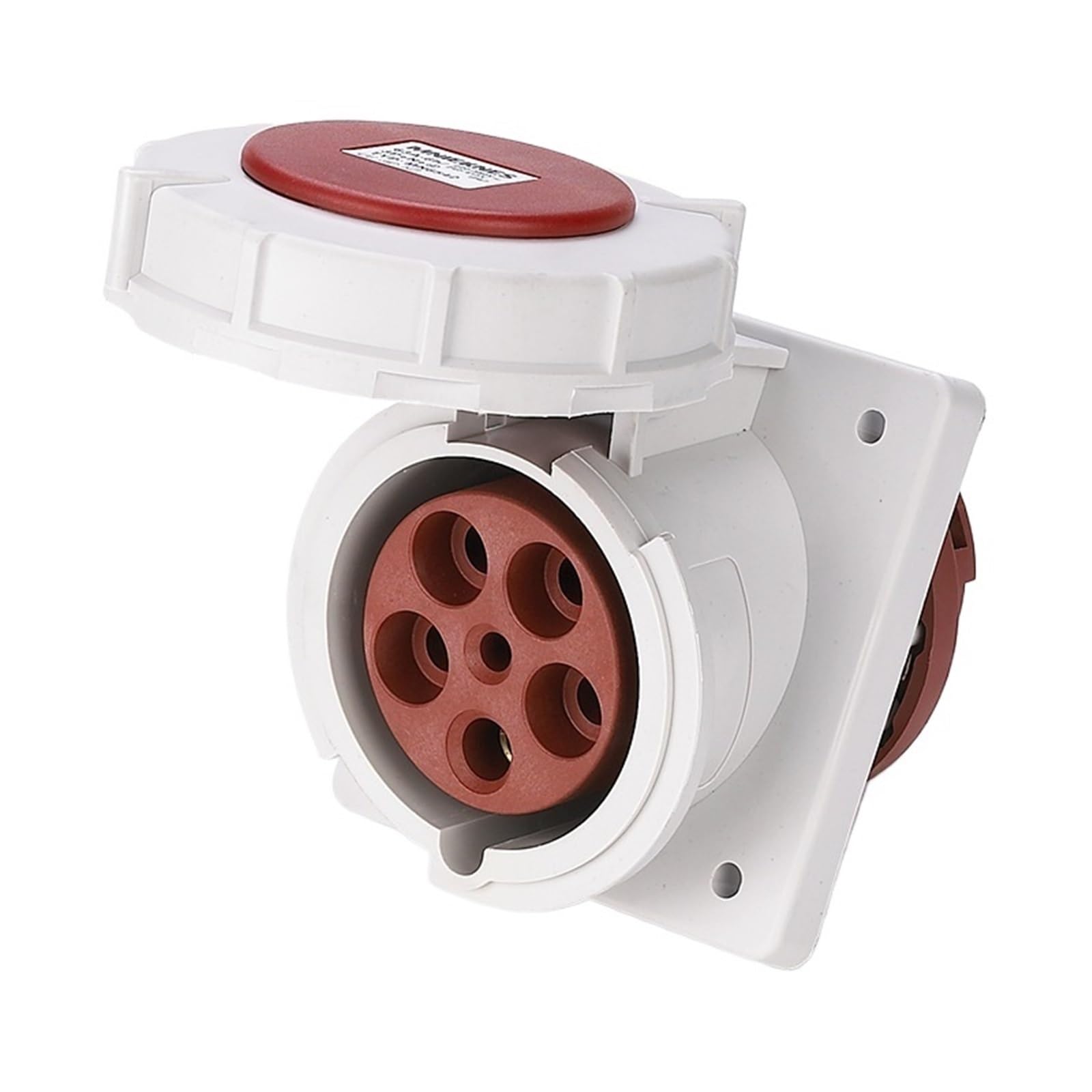 Zócalo industrial 380V de alta resistencia térmica para conexiones de 23.9KW