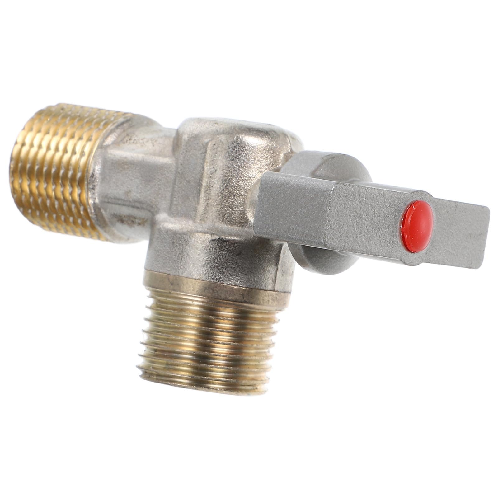 Válvula triangular de cobre G1/2 de alta seguridad para duchas y lavavajillas