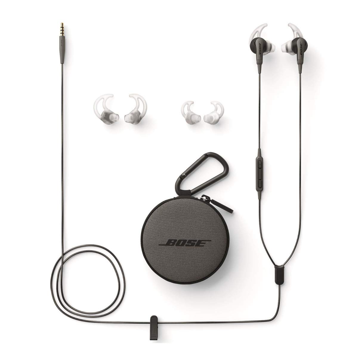 Bose SoundSport in-ear headphones - Apple devices Charcoal