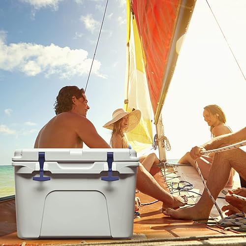 Miniatura 7 de Pestillos de tapa de repuesto (paquete de 2) compatibles con todos los refrigeradores duros Yeti, RTIC, otros relacionados, hechos de goma dura y