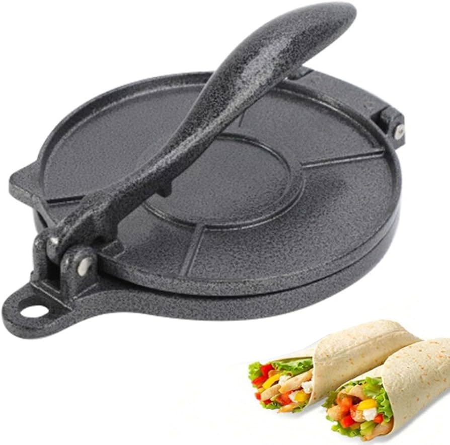 Amazon | Echana タコスプレス トルティーヤプレス お煎餅延ばし器