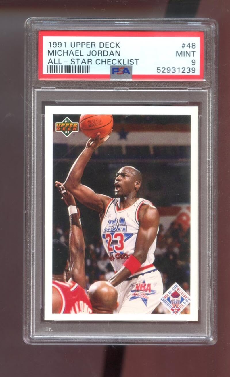 Amazon.com: 1991-92 Upper Deck #48 Michael Jordan All-Star