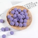 GIOTEL 2000pcs 20mm Pompom Ball Suitable for Making All Kinds of Handicrafts (Color : 11 Purple Blue, Size : 20mm 2000pcs)