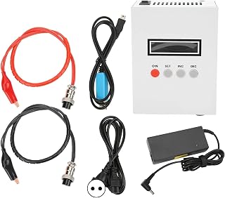 Battery Tester, Capacity Discharge Tester, EBCA20, 20A Electronic Load Meter, AC DC Load Testers, LCD Display, Power Bank Tester, Load Battery Analyzer