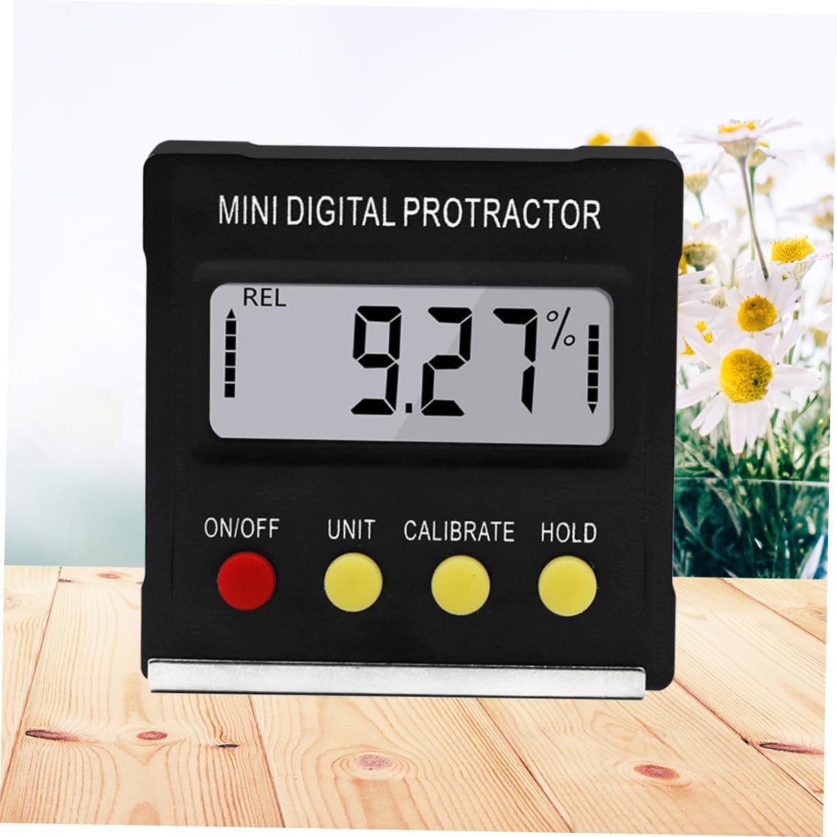 Homoyoyo 3 pcs Mini Digital Inclinometer Angle Tool Portable Electronic Display Goniometer for Accurate Tilt Measurements for Woodworking and Construction Projects