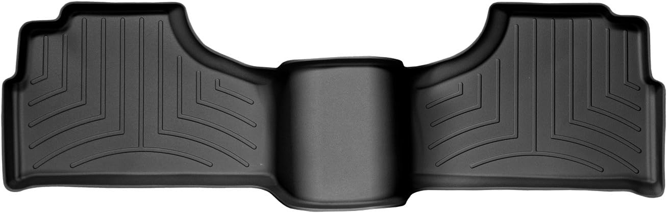 WeatherTech Custom Fit FloorLiners for Jeep Liberty, Liberty, 2nd Row (440322), Black