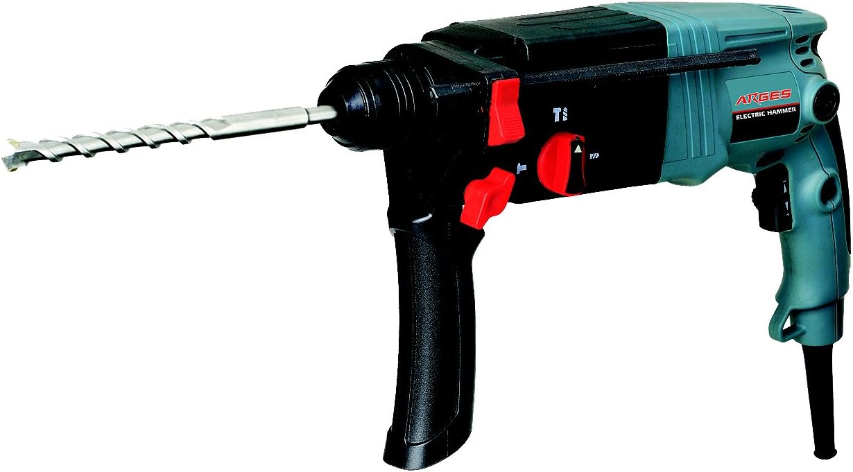 ARGES 800w SDS+ 3 function mains powered PRO Drill, comes with free carry case, drill bits and chisel bits.