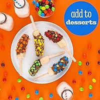 Vista 7 de M&M'S Dulces de Chocolate con Leche y Maní Paquete a Granel, Tamaño de Fiesta, Bolsa de 38 oz