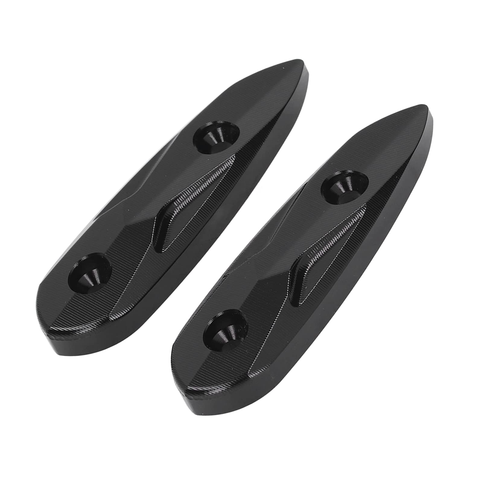 Couvercle de Trou de Miroir de Moto en Alliage D'aluminium, Capuchon Décoratif Noir pour R25 R3 MT03 2013 – 2020