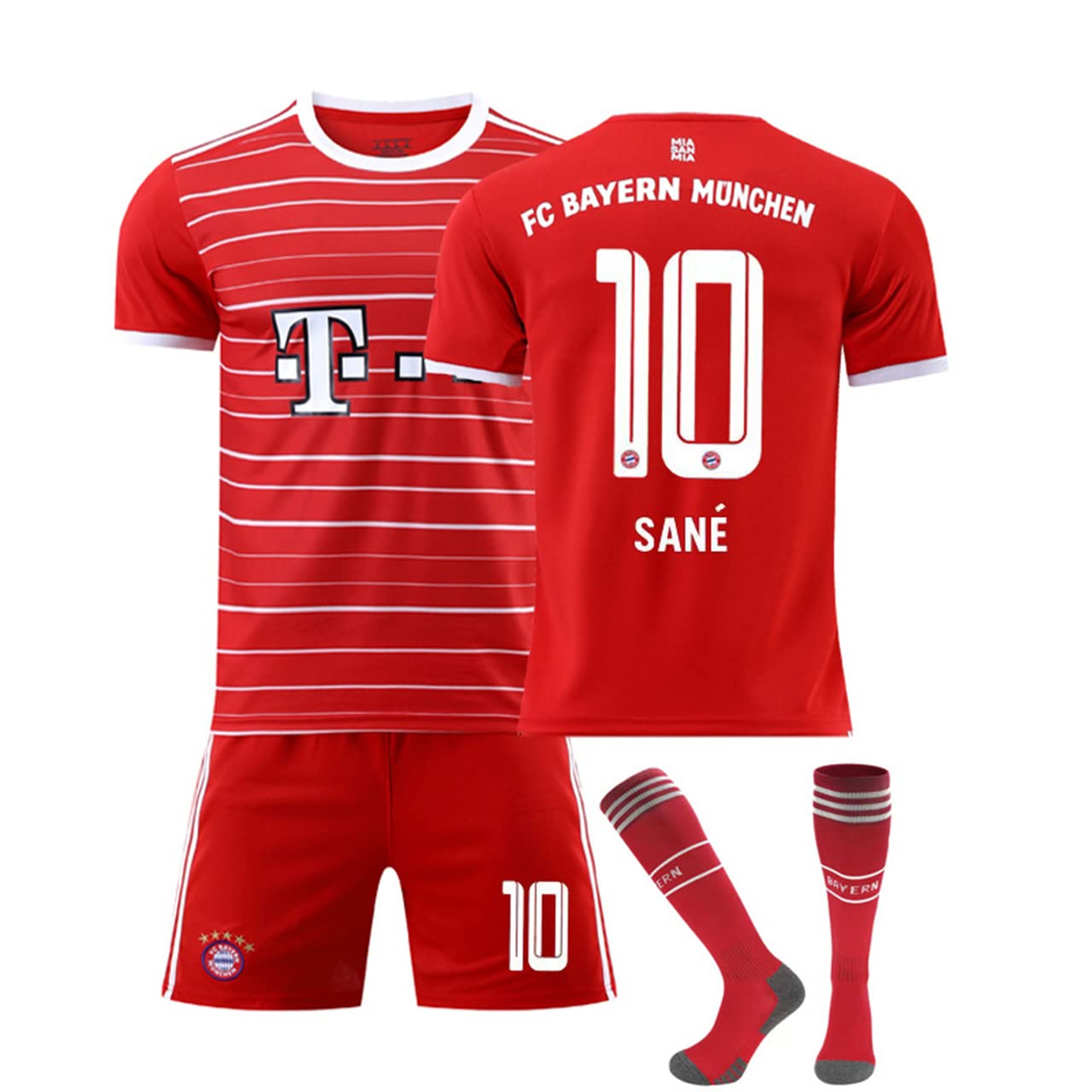 バイエルンミュンヘン　ユニフォーム　サネ　ザネ Amazon.co.jp: sunshui リロイ・サネ ユニフォーム Leroy Sané 背番号