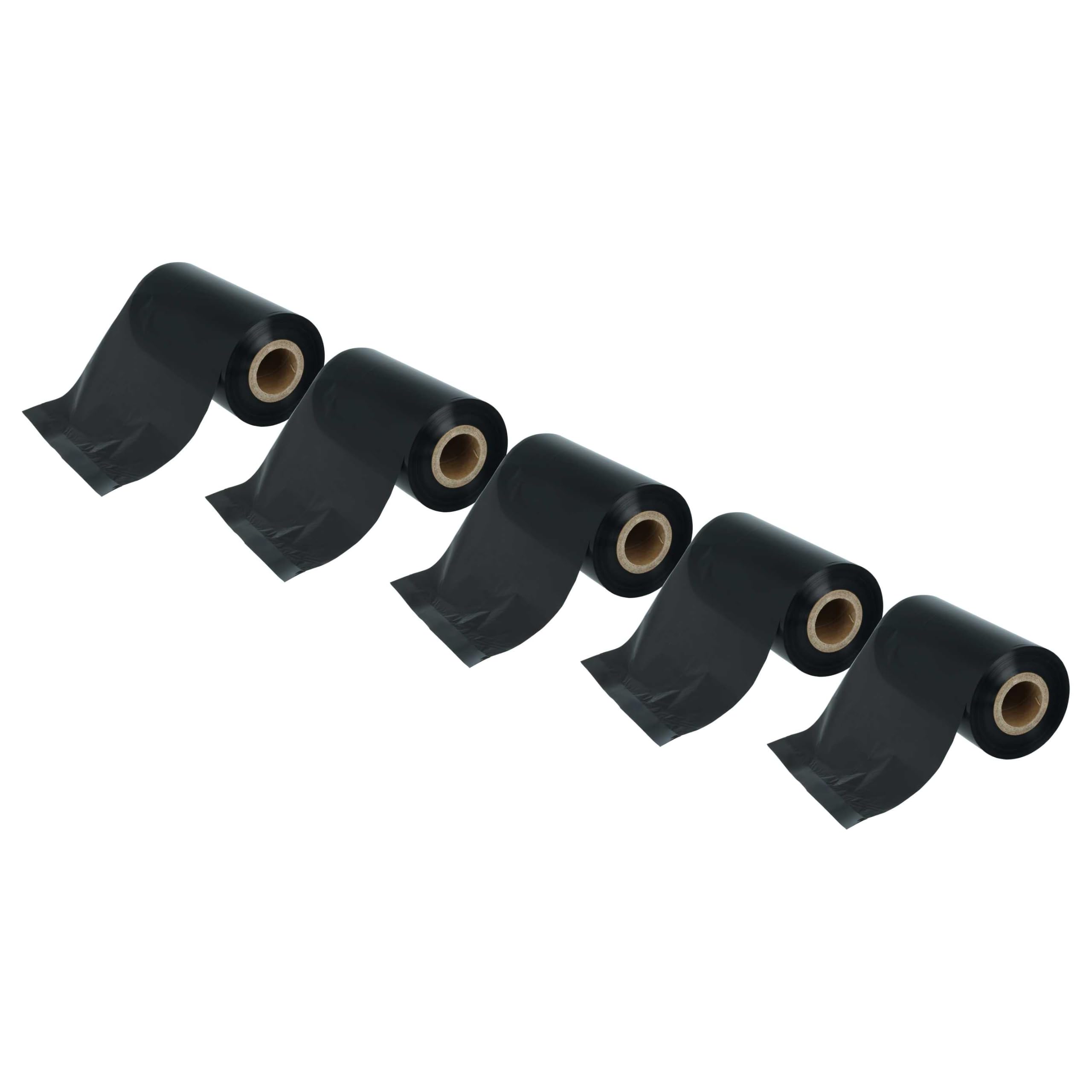vhbw 5x Thermotransfer-Band kompatibel mit TSC TTP-343 Plus