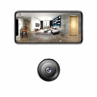keft Camera Espion WiFi 1080P Mini Caméra de Surveillance Interieur/extérieur sans Fil avec Enregistrement Camera Espion a Distance Discrete Enregistreur Spy Cam Detecteur Mouvement (Black) - Amazon product rated Grade A