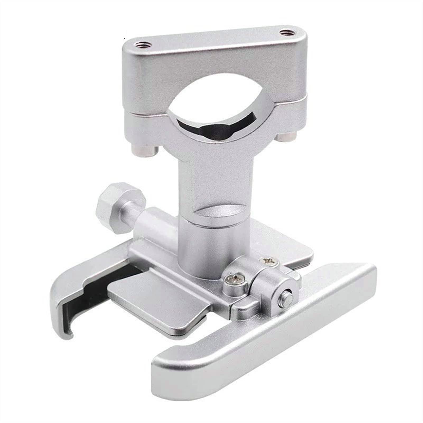 Supporto Telefono Anti-vibrazione Per TMAX 560 – Attacco A Specchietto, Alluminio CNC