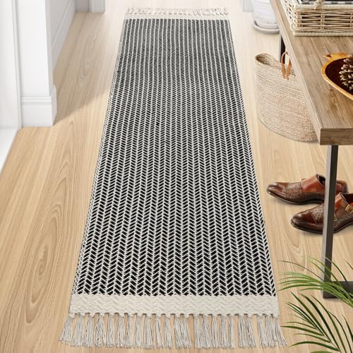 Lahome Belle Boho 2x7 Hallway Runner Rug, Bathroom Runners Lightweight