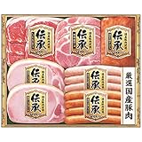 お中元 夏ギフト プレゼント 伊藤ハム 伝承ギフト DSB-35|ロースハムステーキ 炙り焼ポークローフ あらびき燻しウインナー あらびき芳醇ウインナー|お取り寄せグルメ 食品 贈物 御中元