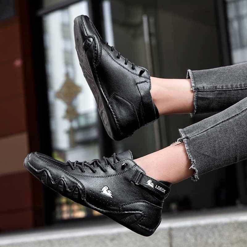 Explorer Waterproof Lightweight Unisex Outdoor Shoes for Hiking Camping & Driving Shoes High Top Chukka Boots Non-Slip Breathable Women&Men Italian Handmade Sports Shoe - Image 7