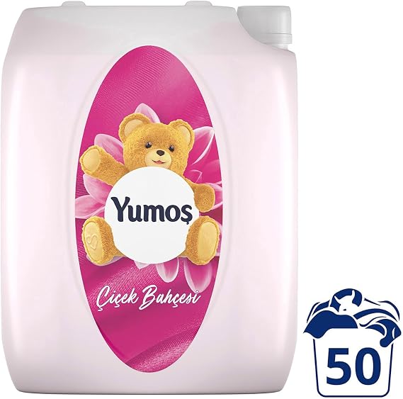 Yumoş Çiçek Bahçesi Yumuşatıcı 50 Yıkama 5 lt (4 paketi)