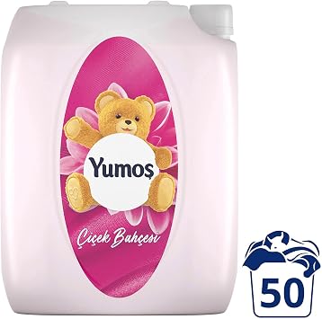 Yumoş Çiçek Bahçesi Yumuşatıcı 50 Yıkama 5 lt (4 paketi)