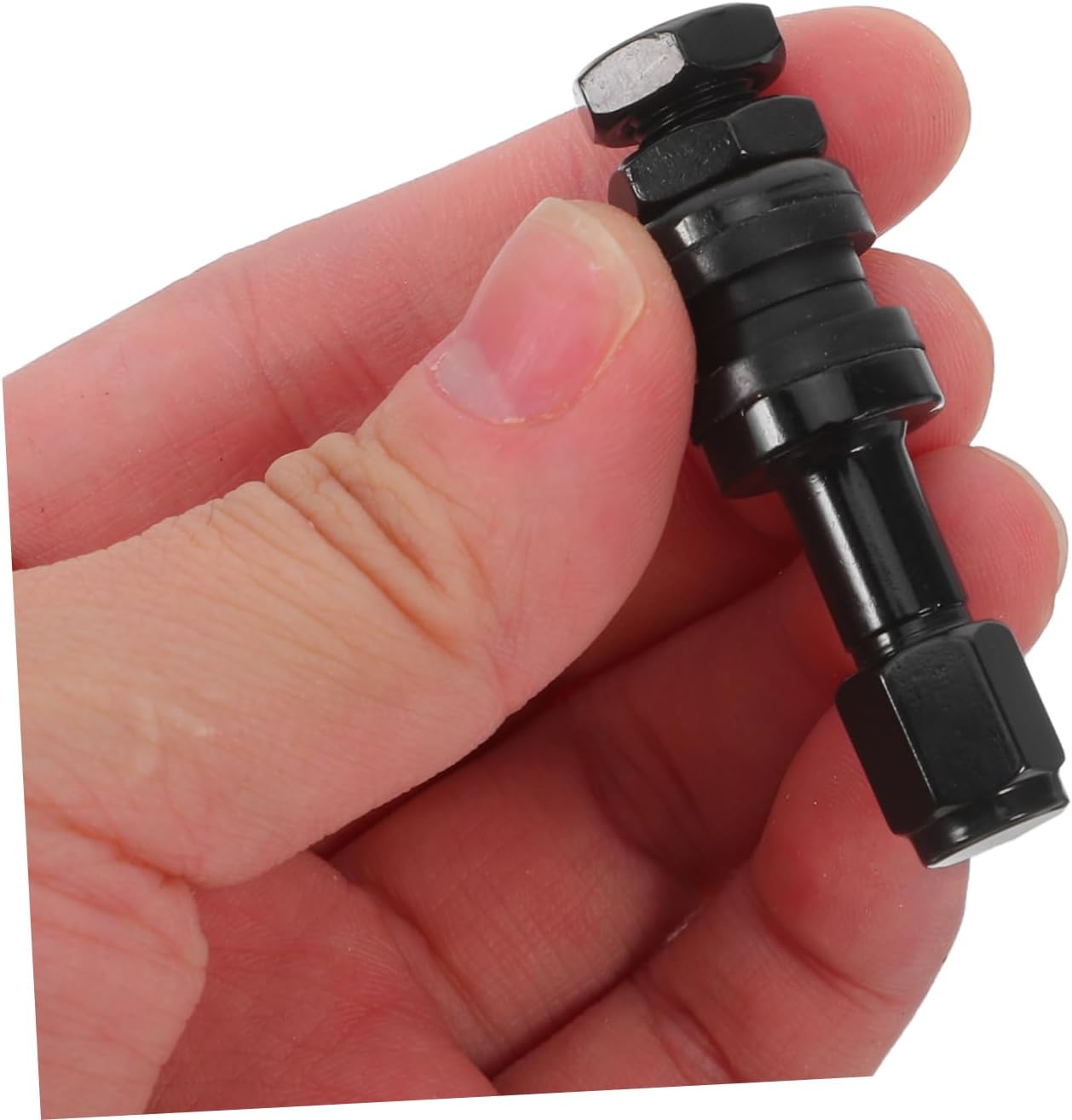 Zerodeko 5pcs Aluminum Alloy Car Tire Valve Stem Inner Tube Tool Versatile Valve Stem Adapter