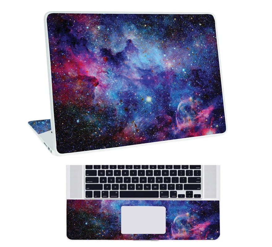 Space D5 Top+Wrist Pad Vinyl Laptop Skin/Sticker/Cover for 14 Inc...