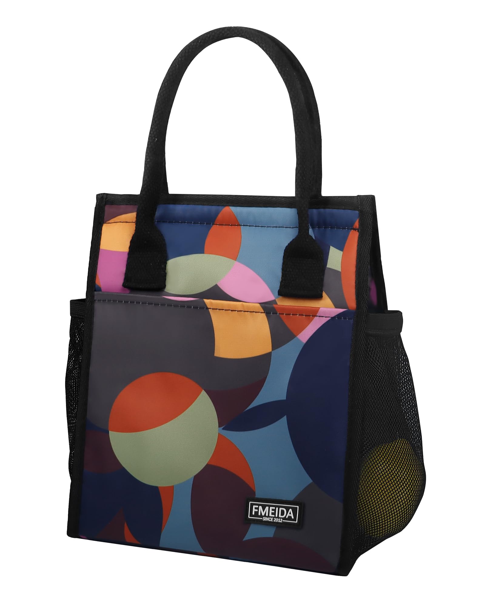 Insulated Lunch Bags Small Cool Bag Lunch Box for Adults Women Men Kids Thermal Lunch Tote Bags for Work School Office (Polka Dots)