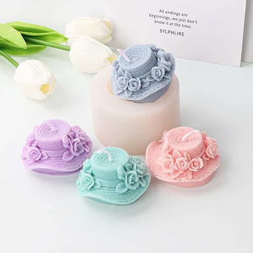 Miniatura 7 de GRAINRAIN Moldes de jabón de silicona DIY moldes de jabón hechos a mano para la fabricación de jabón (15058)