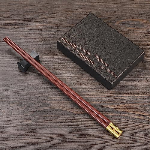 10PCS Chopstick Rests Alloy Chopsticks Holders For Holding Spoon Forks Knives(Black) - Thumbnail 4