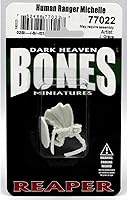 Vista 2 de Reaper Miniaturas 77022 Huesos - Michelle, Human Ranger
