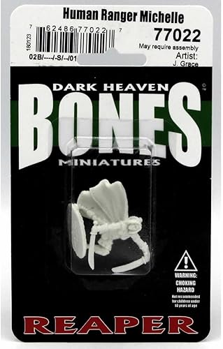 Miniatura 2 de Reaper Miniaturas 77022 Huesos - Michelle, Human Ranger