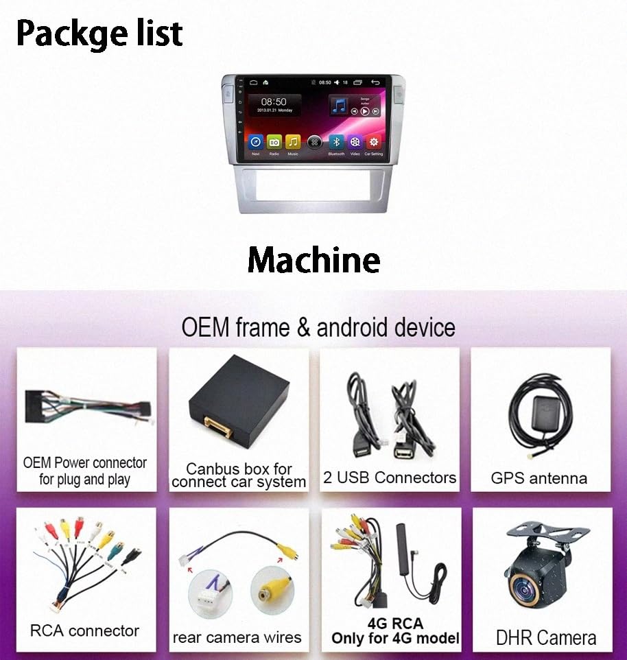 Radio Coche 2 DIN con pantalla fluida de 4 núcleos y Bluetooth 7