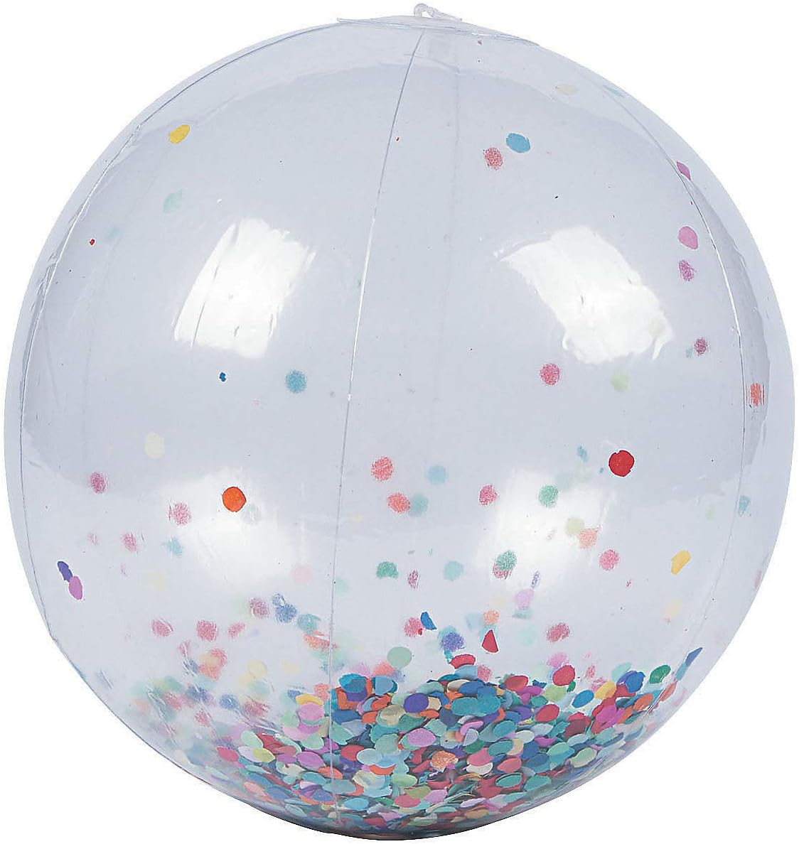 Fun Express 11 Inch Medium Beach Balls - Set of 12