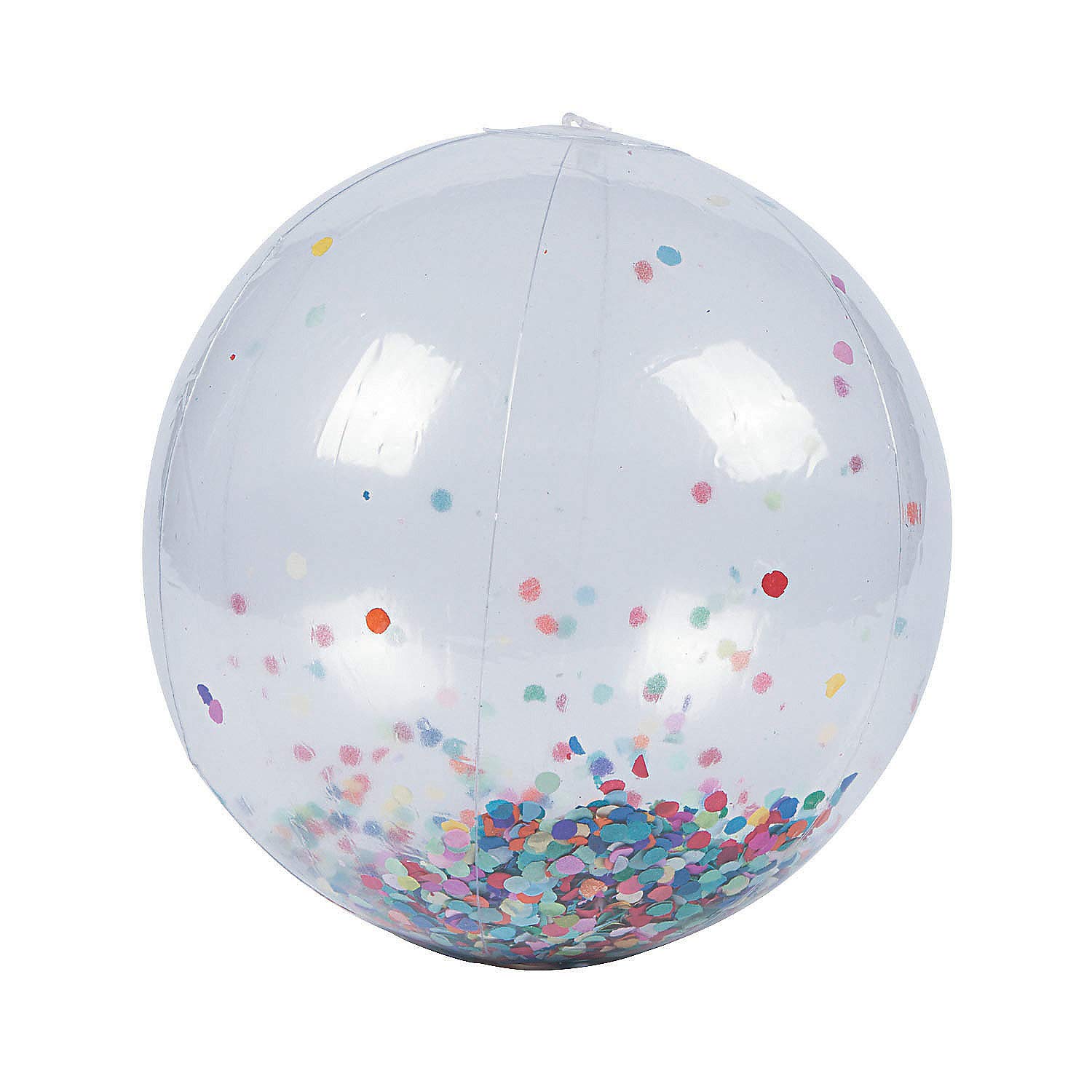 Fun Express 11 Inch Medium Beach Balls - Set of 12